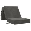 vidaXL Sofa na razvlačenje 90 x 67 x 45 cm Tamnosiva