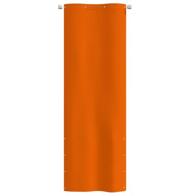 vidaXL Balkonski zastor narančasti 80 x 240 cm od tkanine Oxford