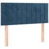 vidaXL Box spring krevet s madracem tamnoplavi 90x200 cm bar&scaron;unasti