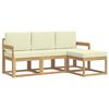 vidaXL Set vanjskih sofa 4 kom.