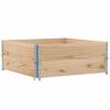 vidaXL Vrtna sadilica 100x100 cm od masivne borovine