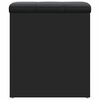 vidaXL Klupa za pohranu crna 42 x 42 x 45 cm od konstruiranog drva