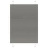vidaXL Plisirana roleta antracit 85x150 cm &scaron;irina tkanine 84,4 cm