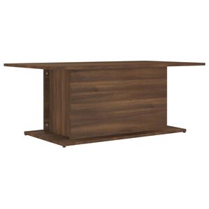 vidaXL Stolić za kavu smeđa boja hrasta 102 x 55,5 x 40 cm drveni
