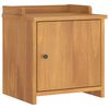 vidaXL Klupa za hodnik SANDNES 45x40x50 cm Masivno drvo Bor