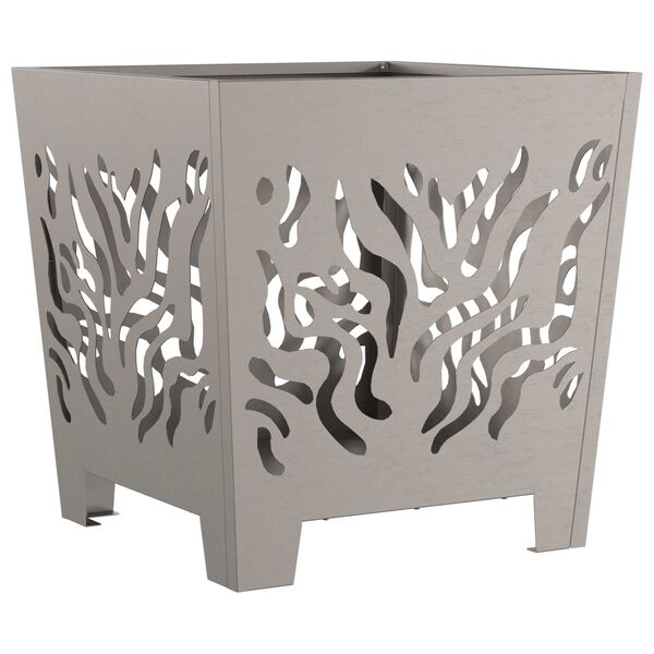 vidaXL Kamin Smeđa 40 x 40 x 40 cm Čelik