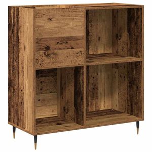 vidaXL Ormar za ploče Staro drvo 85 x 38 x 89 cm Konstruirano drvo