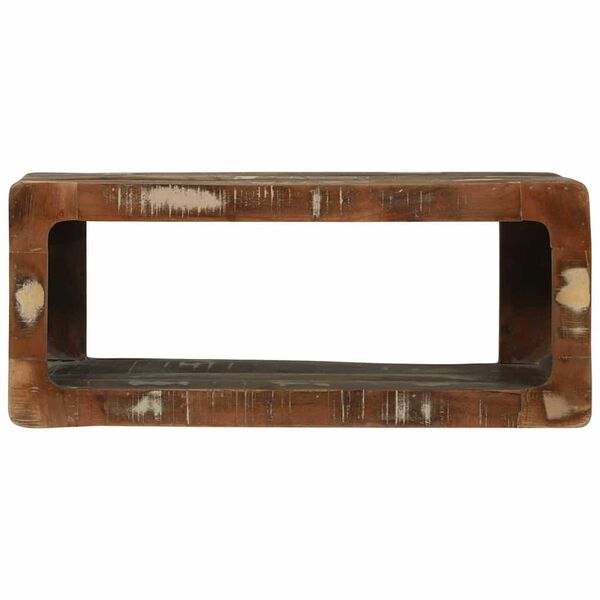 vidaXL TV Komoda s policom s pohranom Šareni Čvrsto drvo iz reciklaže