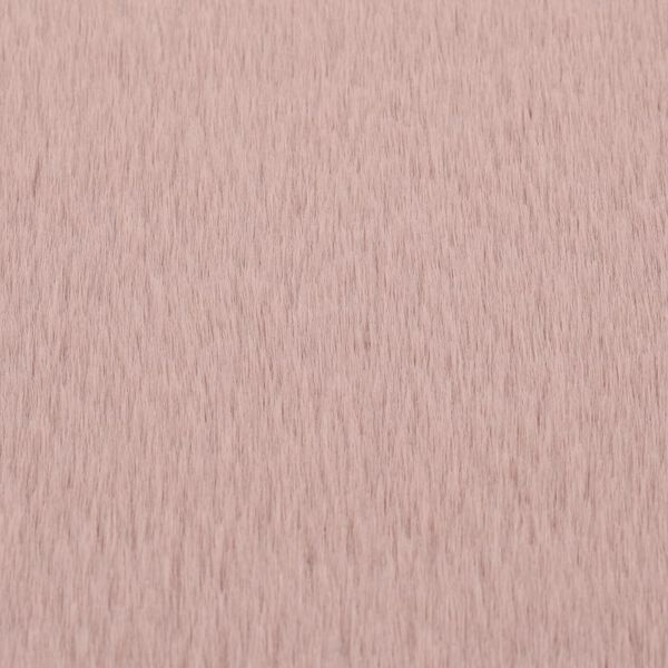 vidaXL Tepih od umjetnog zečjeg krzna 160 cm blijedo ružičasti