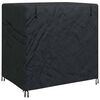 vidaXL Navlaka za vanjsku ljuljačku Crna 175 x 125 x 180 cm