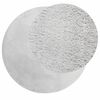 vidaXL Tepih HUARTE kratkih vlakana mekani i perivi sivi &Oslash; 80 cm