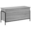 vidaXL Kutija za spremanje Siva Sonoma 80 x 40 x 49,5 cm