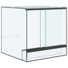 vidaXL Terarij s pohranom *Transparent*an 30 x 30 x 30 cm Stakl