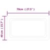 vidaXL LED kupaonsko ogledalo 70x40 cm
