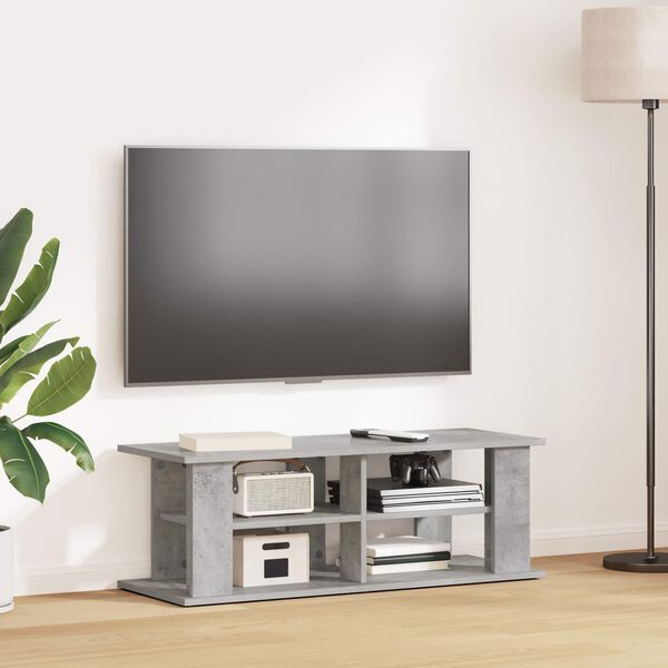 vidaXL Stalak za TV Betonski sivi 96 x 35 x 33,5 cm