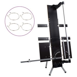 vidaXL Rezač pjene s aluminijskim nogama 200 W