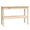 vidaXL Konzolni stol 110 x 40 x 75 cm od masivne borovine