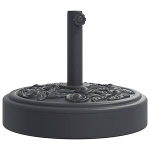 vidaXL Baza suncobrana za stupove &Oslash; 38/48 mm 25 kg okrugla