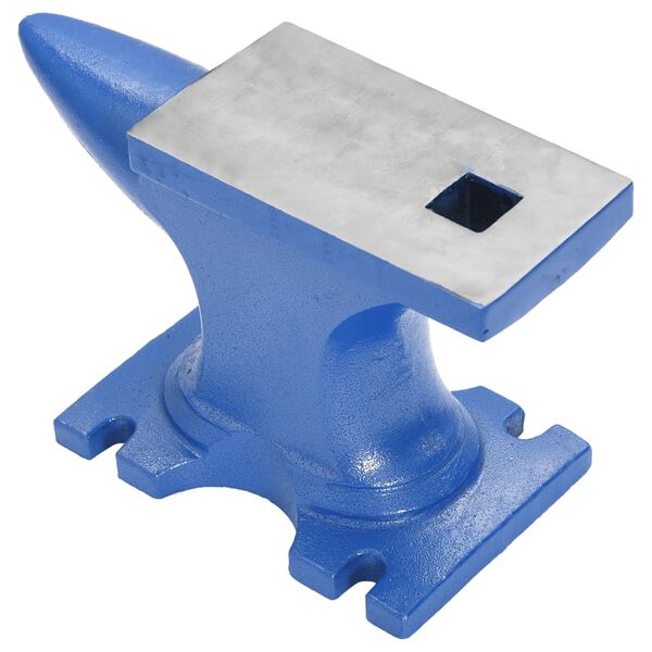 vidaXL Nakovanj plavi 10,9 kg od lijevanog željeza