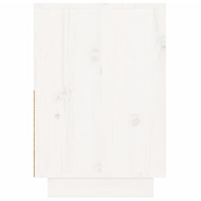 vidaXL Noćni ormarići bijeli 60 x 34 x 51 cm od masivne borovine