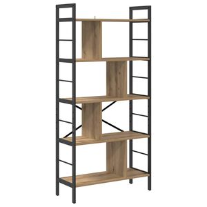 vidaXL Polica 9 razina 75 x 30 x 156 cm Konstruirano drvo