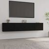 vidaXL TV ormarići 2 kom crni 80 x 30 x 30 cm od konstruiranog drva