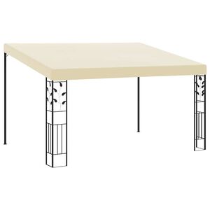 vidaXL Zidna sjenica 4 x 3 x 2,5 m krem