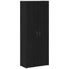 vidaXL Uredski ormar Crni hrast 60 x 32 x 152,5 cm Konstruirano drvo