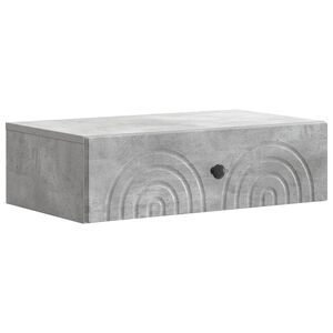 vidaXL Stolna montirana na zid 59 x 34,5 x 17 cm Konstruirano drvo