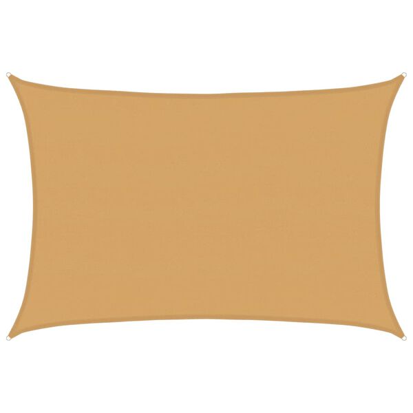 vidaXL Jedro za za&scaron;titu od sunca 160 g/m&sup2; pravokutno pijeska 5x7m HDPE