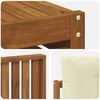 vidaXL Set vanjskih sofa s jastukom 7 pcs Prirodna i krem