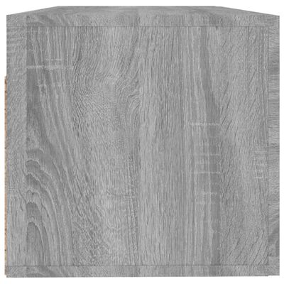vidaXL Zidni ormarić boja sivog hrasta100x36,5x35 cm konstruirano drvo