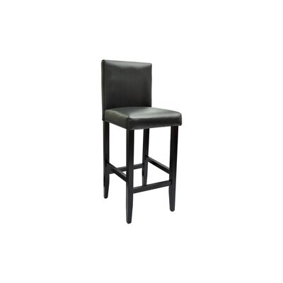 vidaXL Barske stolice od umjetne kože 6 kom crne