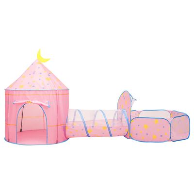 vidaXL Dječji šator za igru ružičasti 301 x 120 x 128 cm