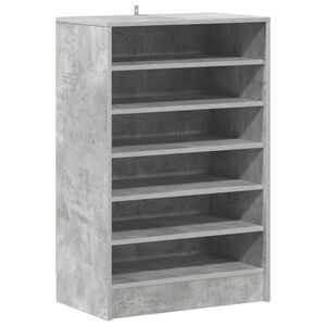 vidaXL Ormarić za cipele boja betona 60 x 35 x 92 cm konstruirano drvo