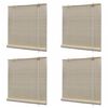 vidaXL Rolete od prirodnog bambusa 4 kom 120 x 160 cm