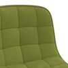 3086816 vidaXL Swivel Dining Chairs 4 pcs Light Green Velvet (334077x2)