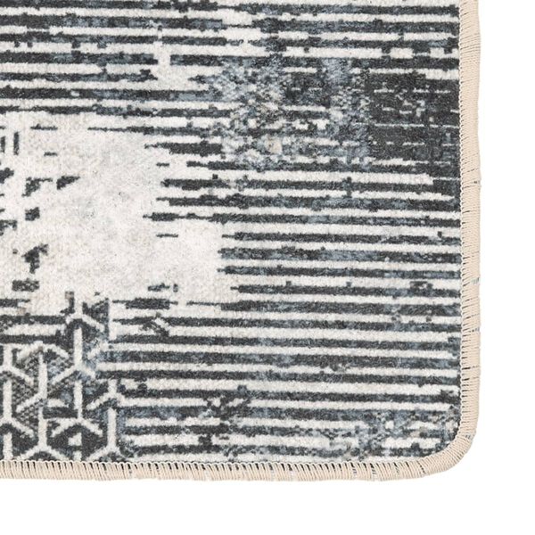 vidaXL Perivi tepih raznobojni 120 x 180 cm protuklizni