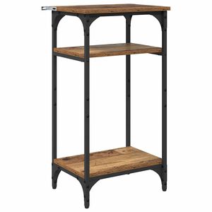 vidaXL Bocni stol Staro drvo 40 x 30 x 75 cm Konstruirano drvo