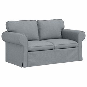 vidaXL Sofa Svijetlo siva 155 x 82 x 80 cm tkanina