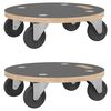 vidaXL Transportna kolica 2 kom pravokutna &Oslash; 38 x 11,5 cm 250 kg