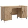 vidaXL Stol Hrast artisan 142,5 x 50 x 75 cm Konstruirano drvo