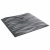 vidaXL Zidne panele 24 pcs Siva od kamena 50 x 50 cm XPS pjena