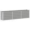 vidaXL Sadilica Svijetlo siva 290 x 50 x 75 cm Cinkani čelik