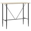 vidaXL Barski stol boja hrasta 120 x 60 x 110 cm MDF