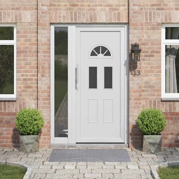 vidaXL Sadilica 2 pcs Srebrno 30 x 30 x 30 cm Cinkani čelik