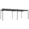 vidaXL Pergola s pomičnim krovom antracit 589x292x230 cm