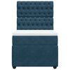 vidaXL Box spring krevet s madracem tamnoplavi 80 x 200 cm bar&scaron;unasti