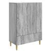 vidaXL Kreveta Siva Sonoma 66 x 34,5 x 95 cm Konstruirano drvo