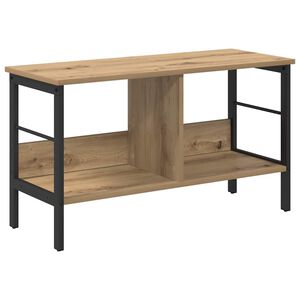 vidaXL Polica 2 razina 82 x 32 x 47 cm Konstruirano drvo